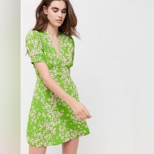 Faithfull The Brand Laurel Floral Mini Dress - Size 4